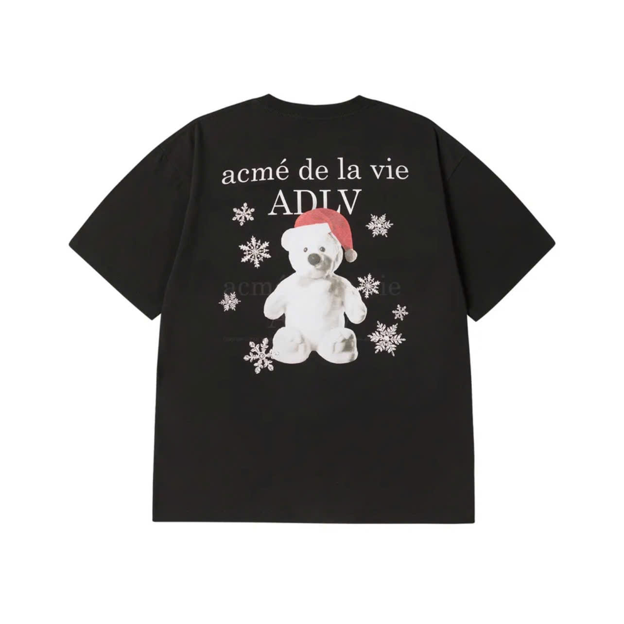 1978 - Áo ADLV Snow Bear Christmast Noel Đen 24FW-TP-SS-AW-SNB-BLK Acmé de la vie [HÀNG CHÍNH HÃNG]