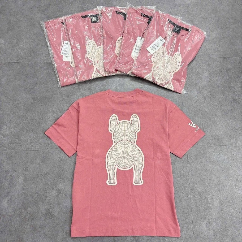 1732 -  Áo Life Work Silket Racket Pink Short LW255TS982 [HÀNG CHÍNH HÃNG]