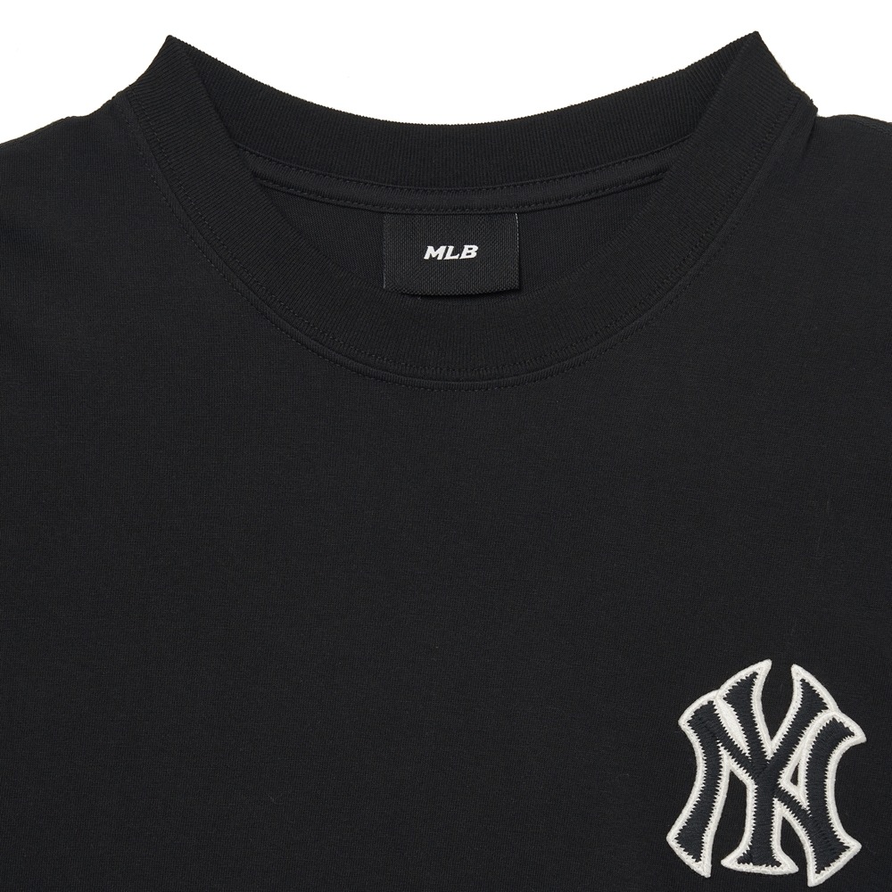 540 -  Áo MLB NY Paisley Logo - NY Hoa Xanh - Đen - Code 3ATSI0333-50BKS [HÀNG CHÍNH HÃNG]