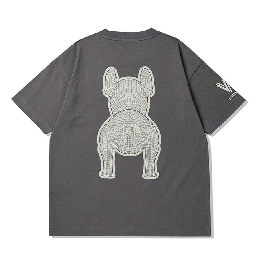 868 -  Áo Life Work Logo Radoc Signature - Gray - Code LW245TS982-GRAY [HÀNG CHÍNH HÃNG]