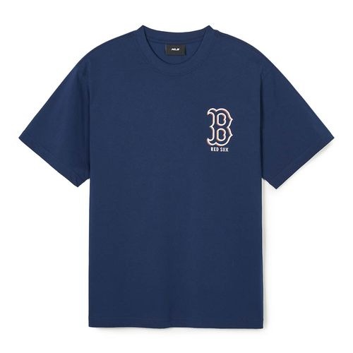 634 -  Áo MLB Big B Mega Logo - Xanh Than - Code  3ATSB0343 43NYS [HÀNG CHÍNH HÃNG]