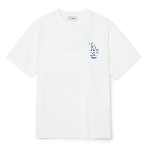 633 -  Áo MLB LA Mega Logo - Trắng - Code 3ATSB0343 07WHS [HÀNG CHÍNH HÃNG]