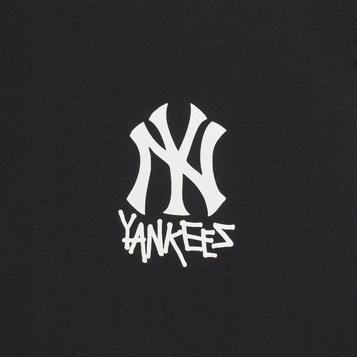 636 -  Áo MLB NY Hand Drawing Yankess - Đen - Code 3ATSB1843 50BKS [HÀNG CHÍNH HÃNG]
