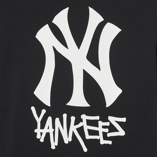 636 -  Áo MLB NY Hand Drawing Yankess - Đen - Code 3ATSB1843 50BKS [HÀNG CHÍNH HÃNG]