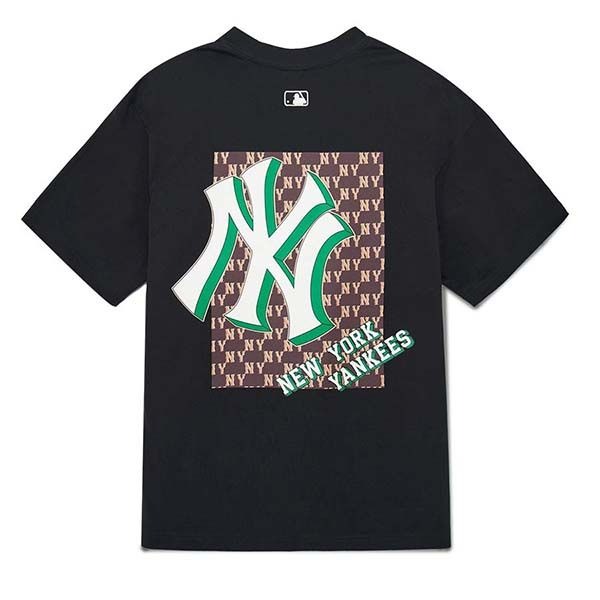 541 -  Áo MLB NY Monotive Overfit - Đen - NY Monogram - Code 3ATSM3033N-50BKS [HÀNG CHÍNH HÃNG]