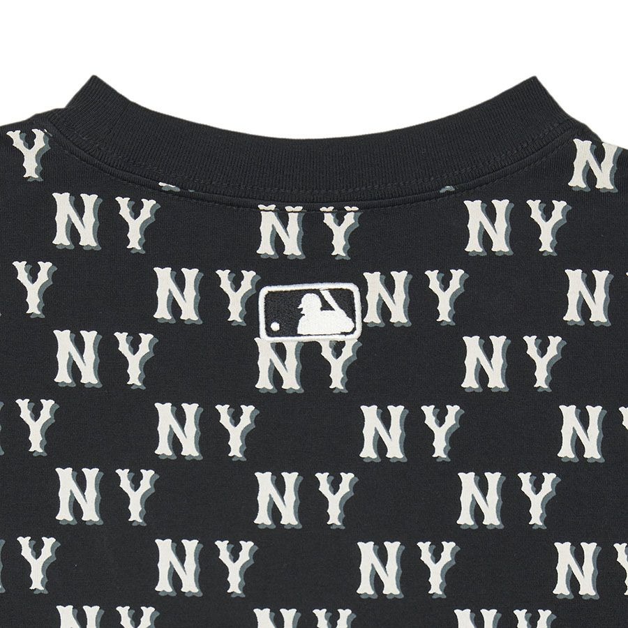 643 -  Áo MLB NY Classic Monogram 2024 - Đen - Code 3ATSM0843 50BKS [HÀNG CHÍNH HÃNG]