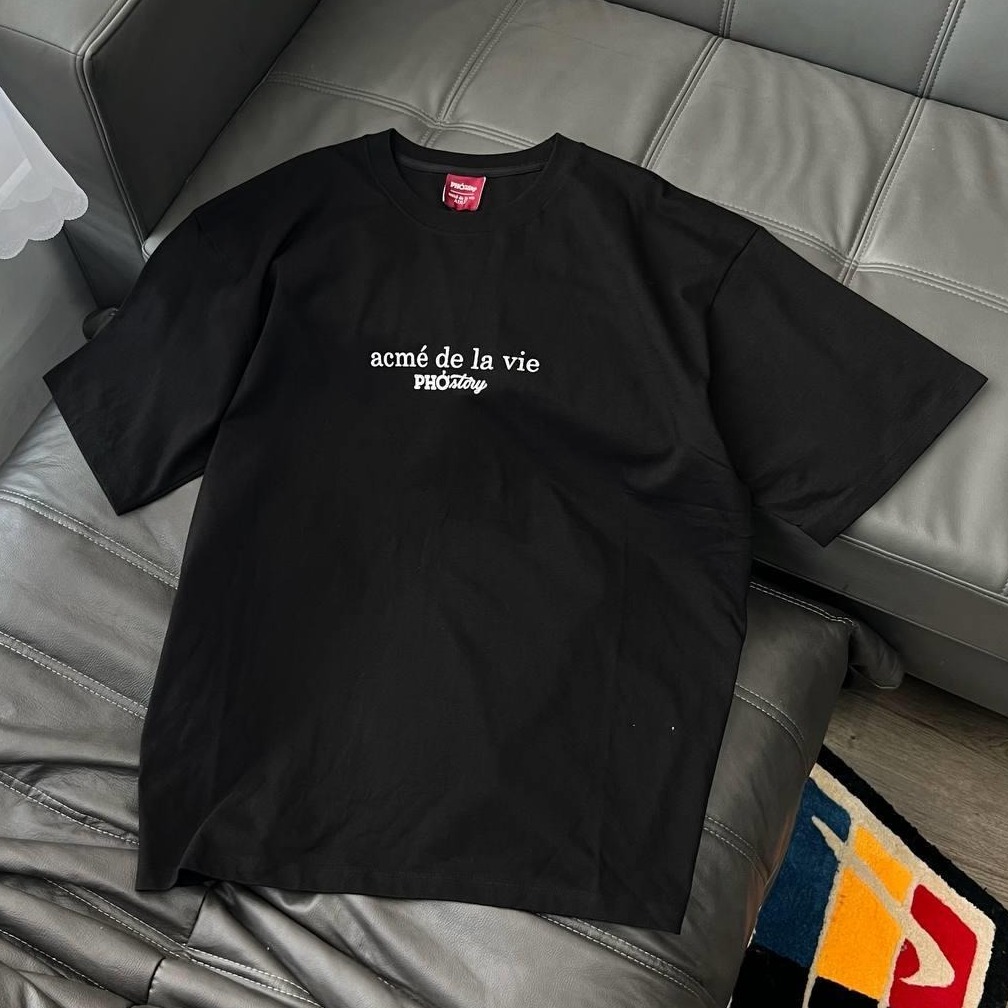 660 -  Áo ADLV x Phở Story Basket Bear - Phở Thìn - Gấu Gánh Phở - Đen - Code ADLV 24SS SSPABK BLK [HÀNG CHÍNH HÃNG]
