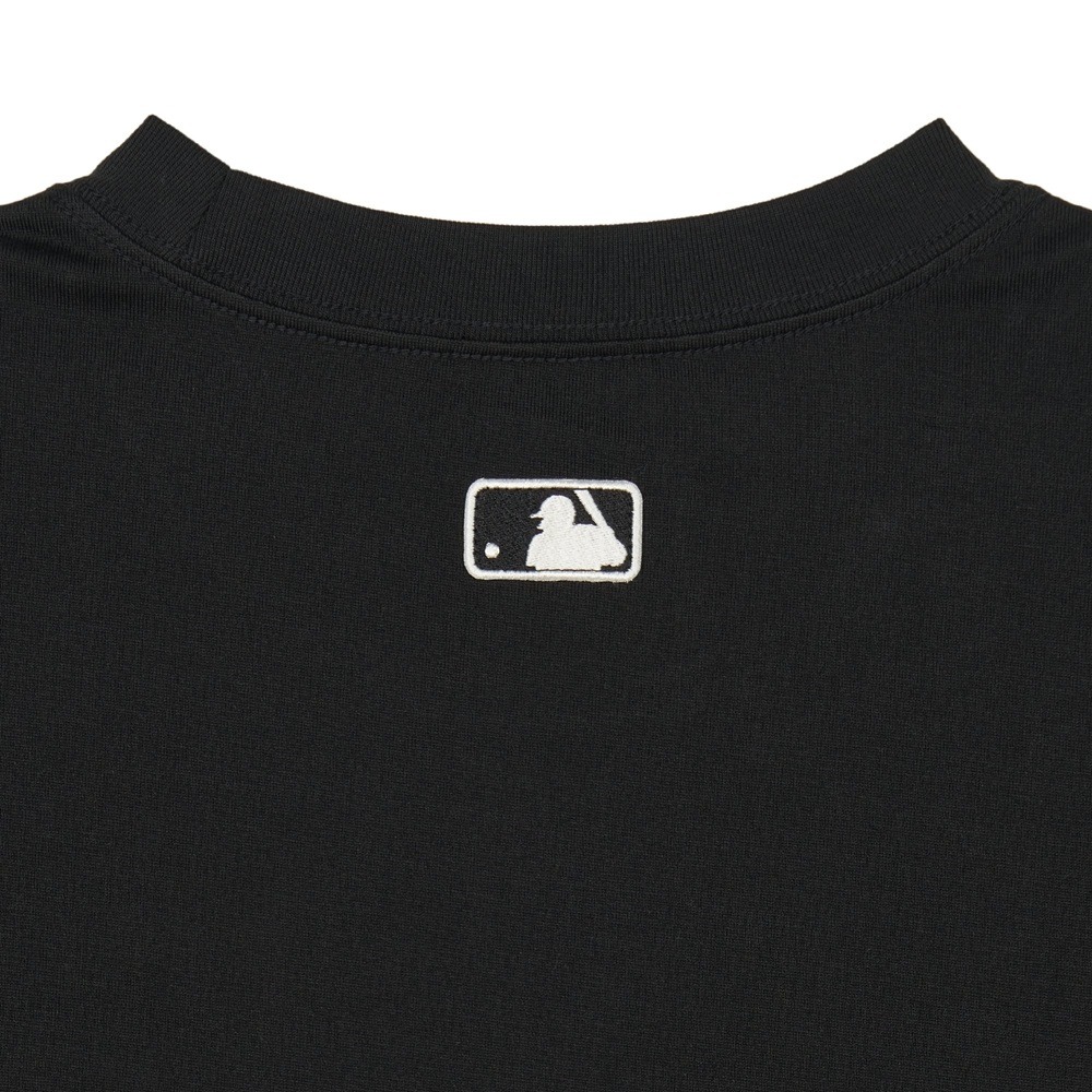 1024 -  Áo MLB Heart Small Logo New York Yankees Black - Trái Tim Đen - Code 3ATSH0143 50BKS [HÀNG CHÍNH HÃNG]