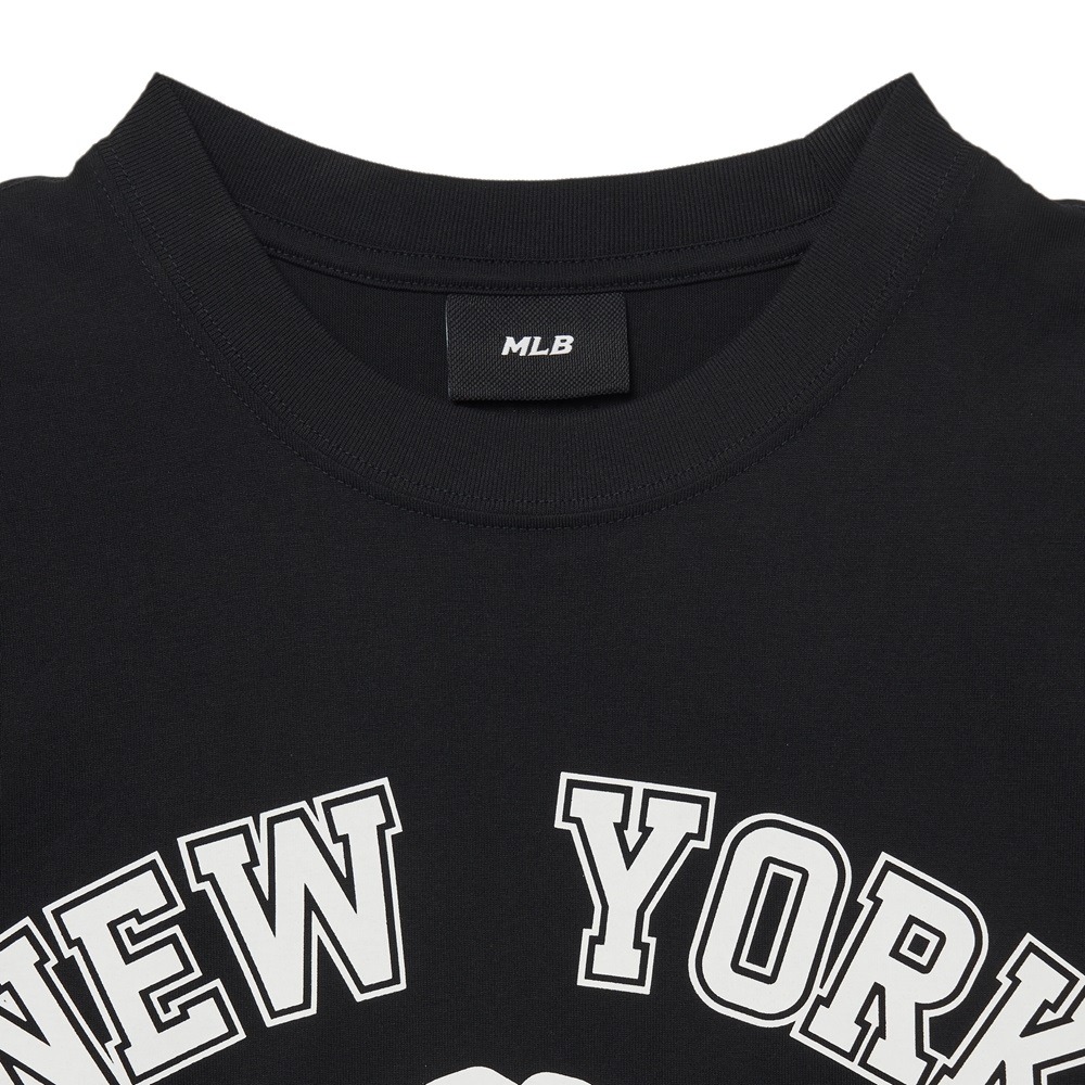 549 -  Áo MLB NY Varsity Overfit New York Yankees - Đen - Code 3ATSV0233-50BKS [HÀNG CHÍNH HÃNG]