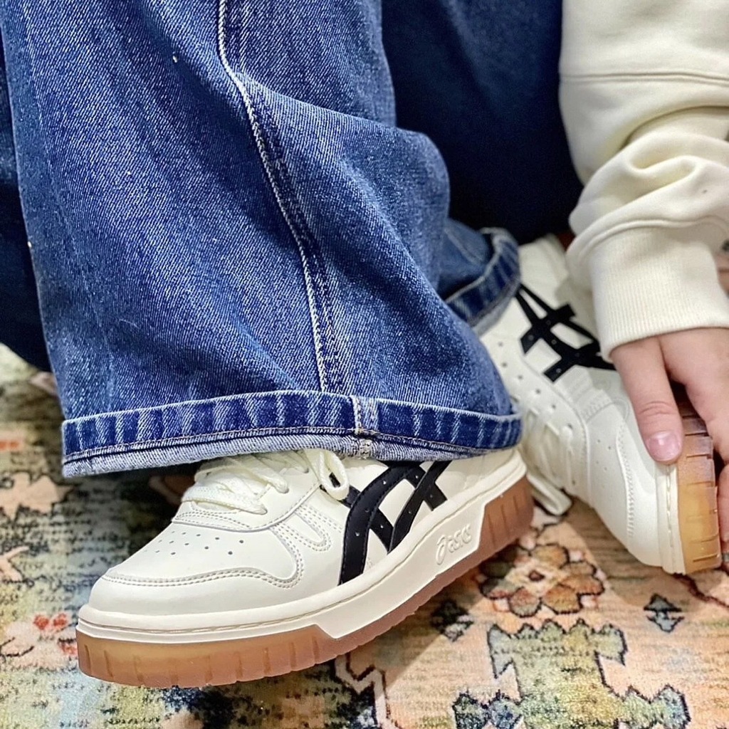 461 -  Giày Asics Court MZ Cream Black Gum - Code 1203A127-750 [HÀNG CHÍNH HÃNG]