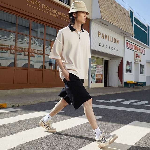 638 -  Giày Asics Court MZ Cream Black Gum - Code 1203A127 700 [HÀNG CHÍNH HÃNG]