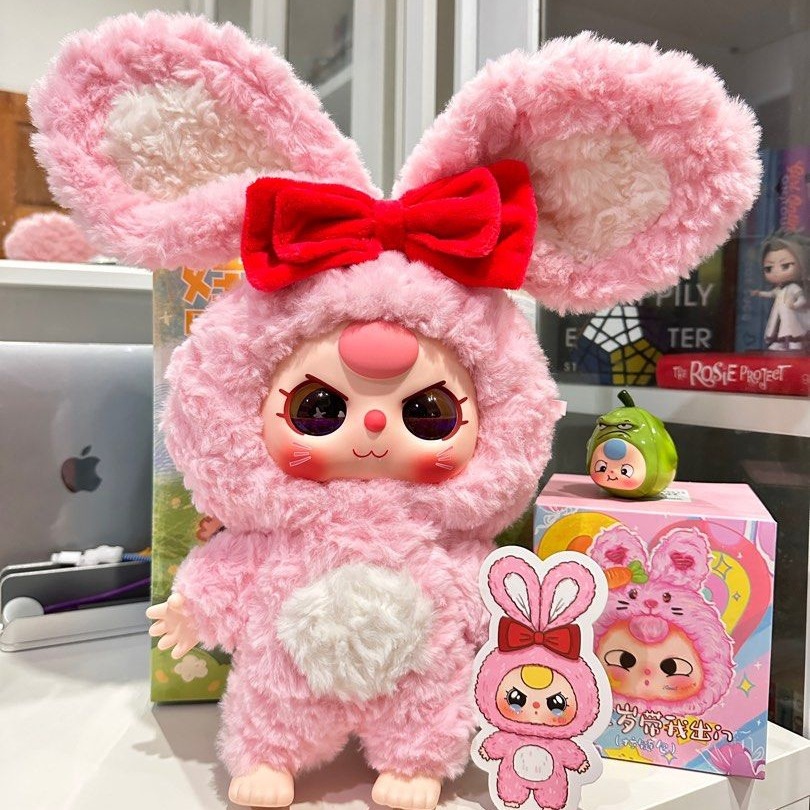 1146 - Baby three 400% Big Baby Blindbox - Baby Three Animal Party Big Cute Plush Series Art Toy [CHÍNH HÃNG]