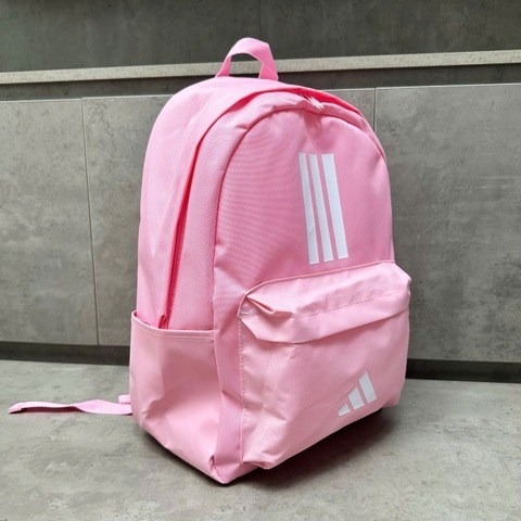 1950 - Balo Adidas Classic Back-to-School 3-Stripes Backpack Pink IS7046 [HÀNG CHÍNH HÃNG]