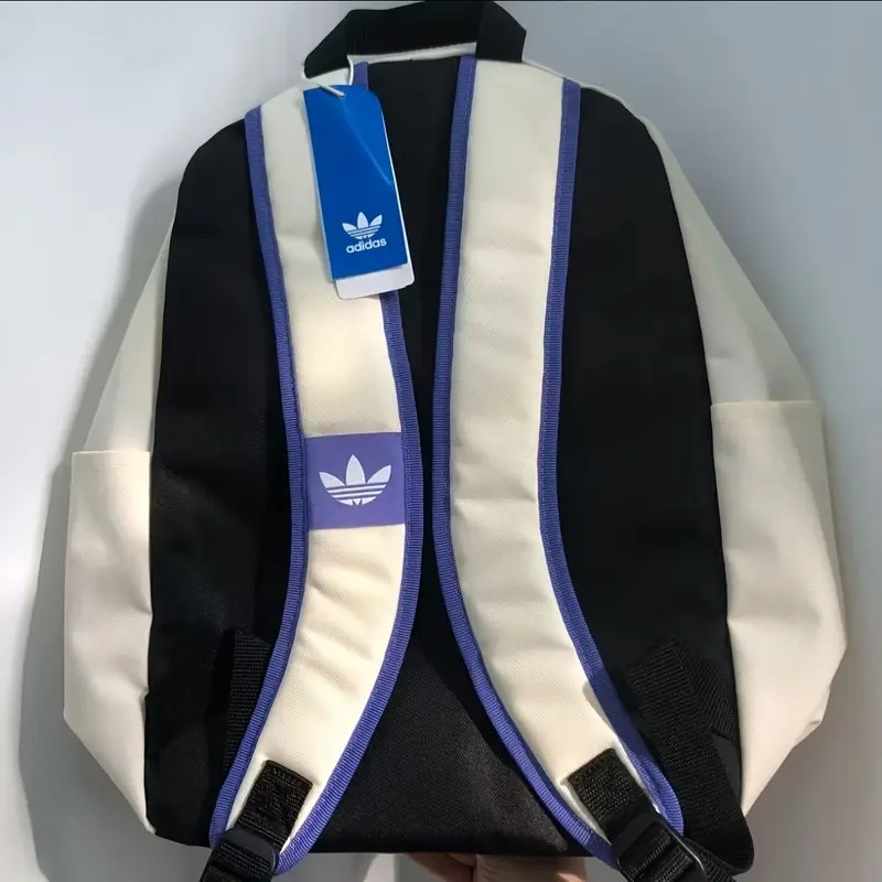 1909 - Balo Adidas Originals Classic Sponsors Cream Cobalt Blue JN6999 [HÀNG CHÍNH HÃNG]