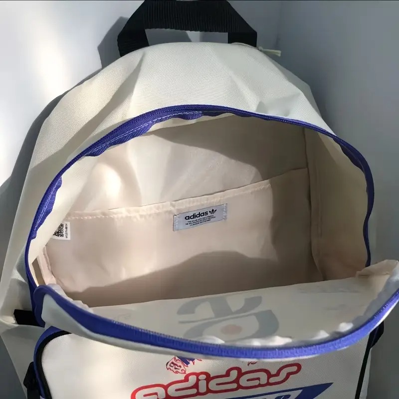 1909 - Balo Adidas Originals Classic Sponsors Cream Cobalt Blue JN6999 [HÀNG CHÍNH HÃNG]