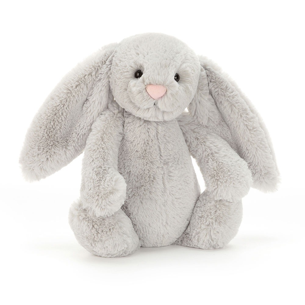 2196 - JellyCat Bashful Bunny Silver 31cm - Jellycat Bashful Silver Bunny Medium 31cm [HÀNG CHÍNH HÃNG]