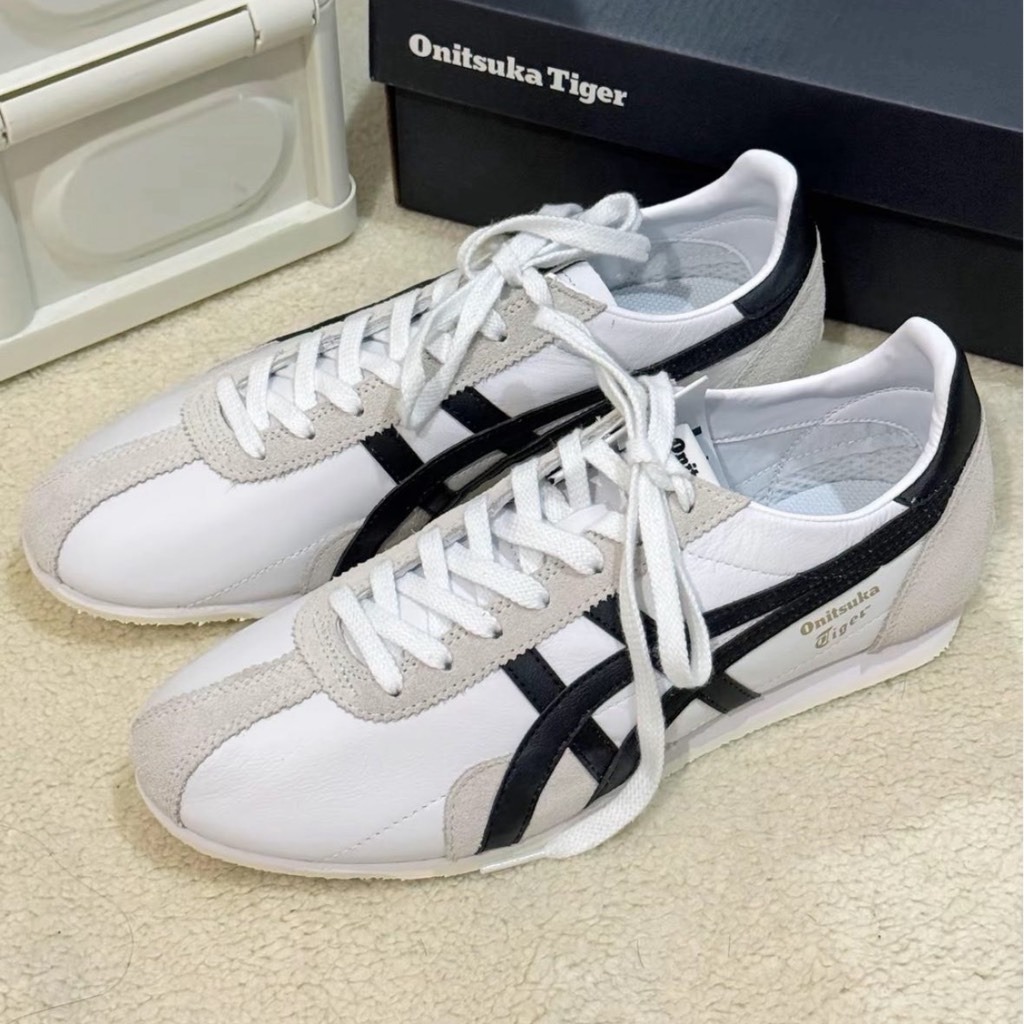 2097 - Giày Onitsuka Tiger Runspark White Black 1183B480-105 [HÀNG CHÍNH HÃNG]