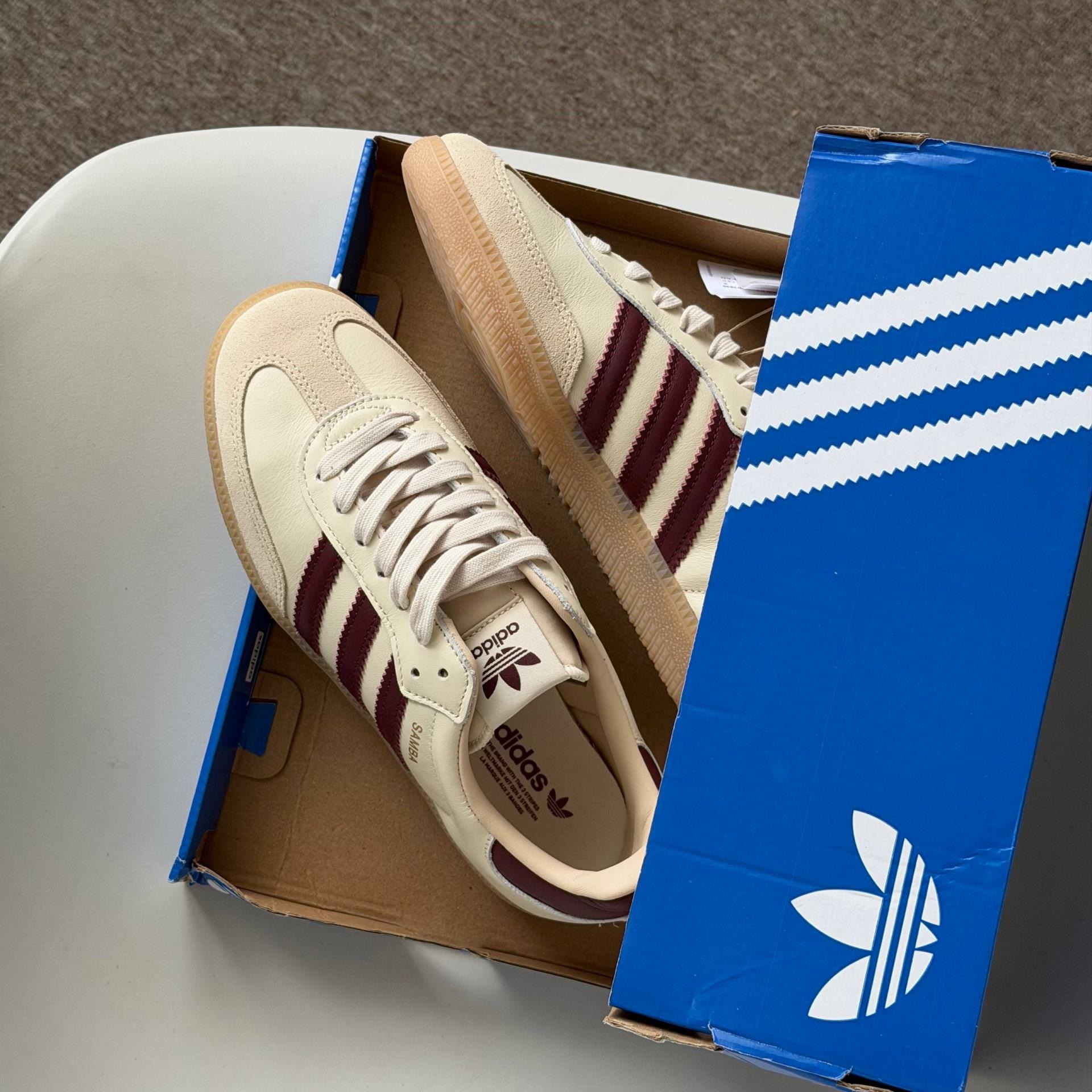 2710 - Giày Adidas Samba OG Wonder White JS3830 [HÀNG CHÍNH HÃNG]