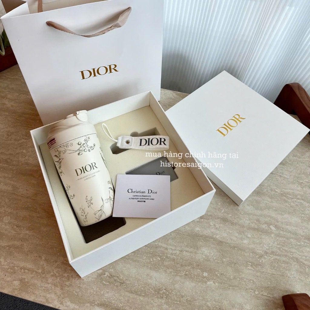 1967 - Bình Giữ Nhiệt Dior Gift Full Box - Dior Tumbler (Gift Hãng Tặng Khách) [HÀNG CHÍNH HÃNG]