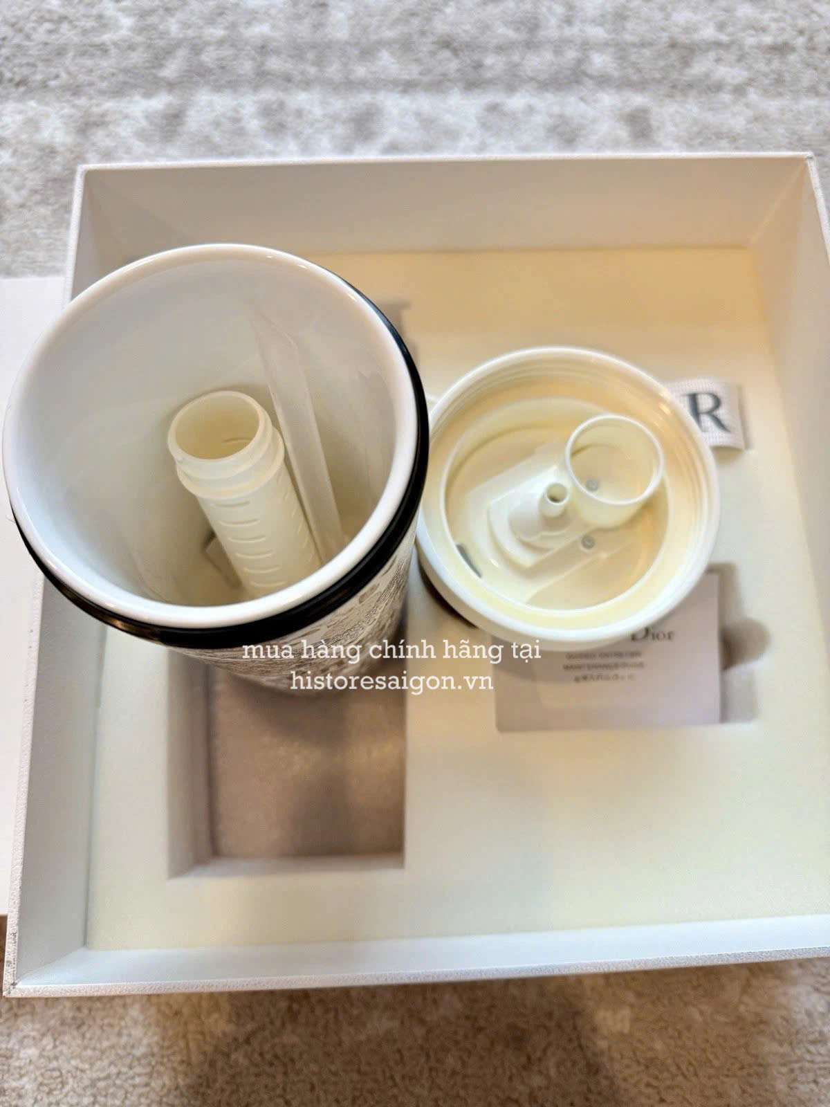 2133 - Bình Giữ Nhiệt Dior Gift Full Box Butterfly - Dior Tumbler (Gift Hãng Tặng Khách) [HÀNG CHÍNH HÃNG]