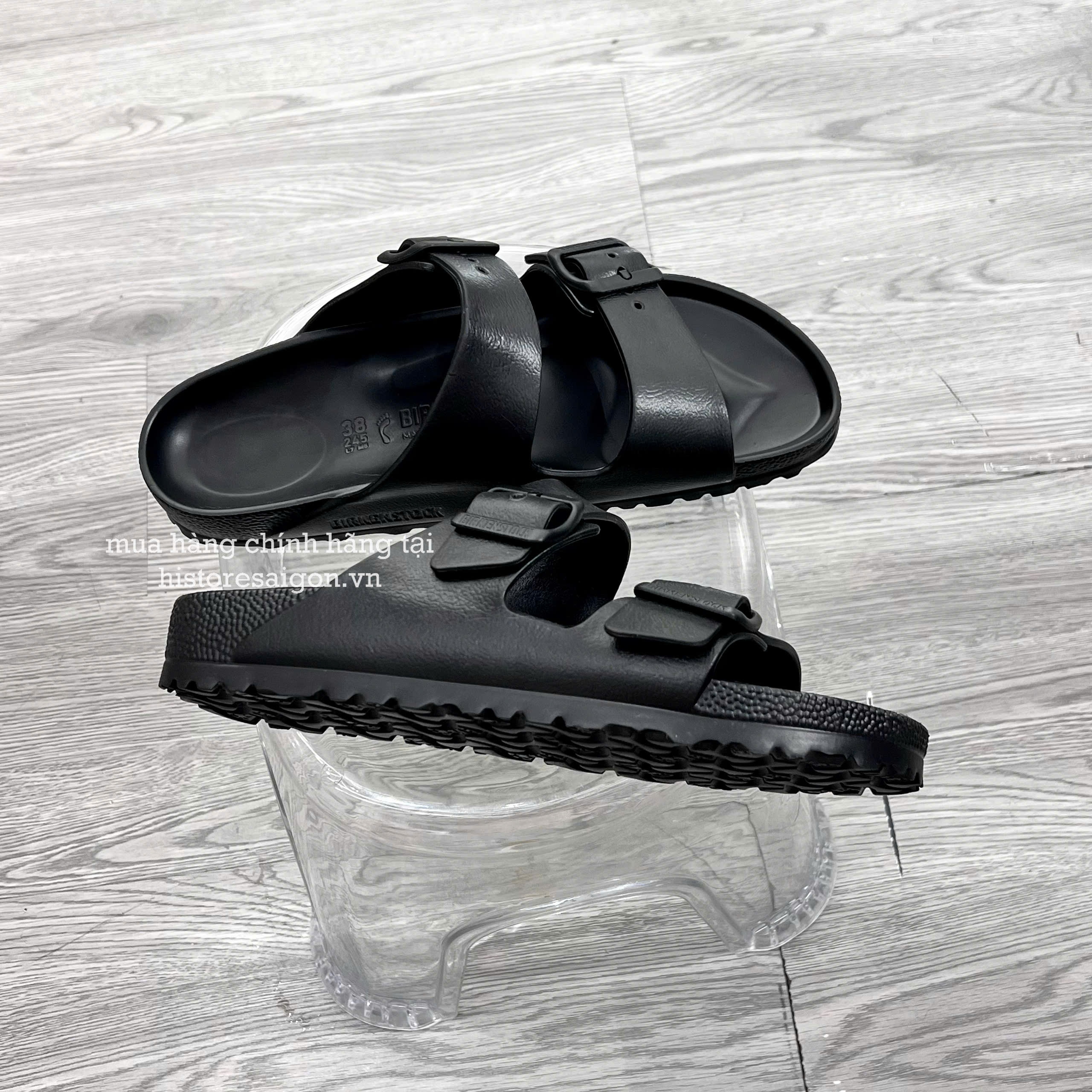 1943 - Dép Birkenstock Arizona Eva Black Sandals 129423 [HÀNG CHÍNH HÃNG]