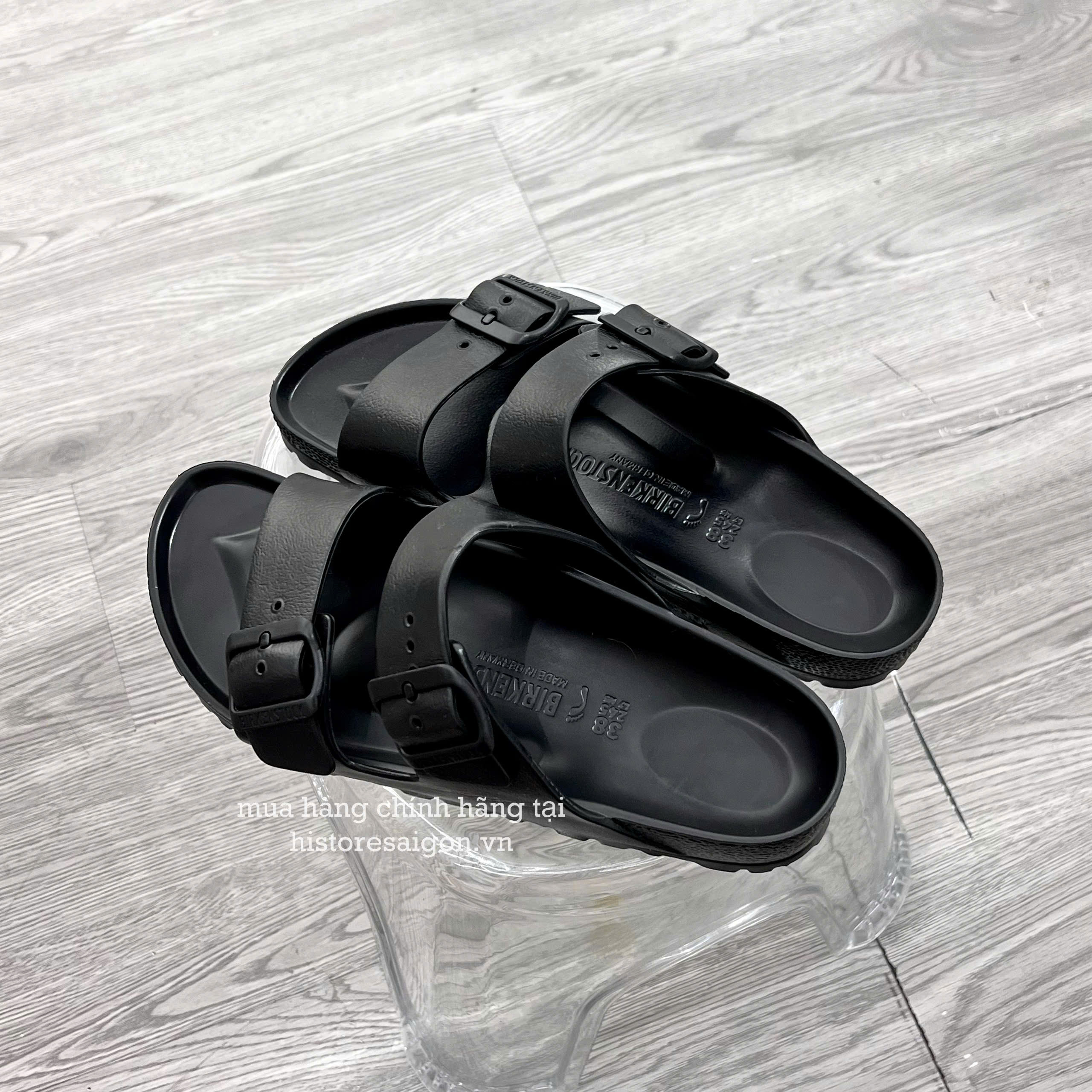 1943 - Dép Birkenstock Arizona Eva Black Sandals 129423 [HÀNG CHÍNH HÃNG]