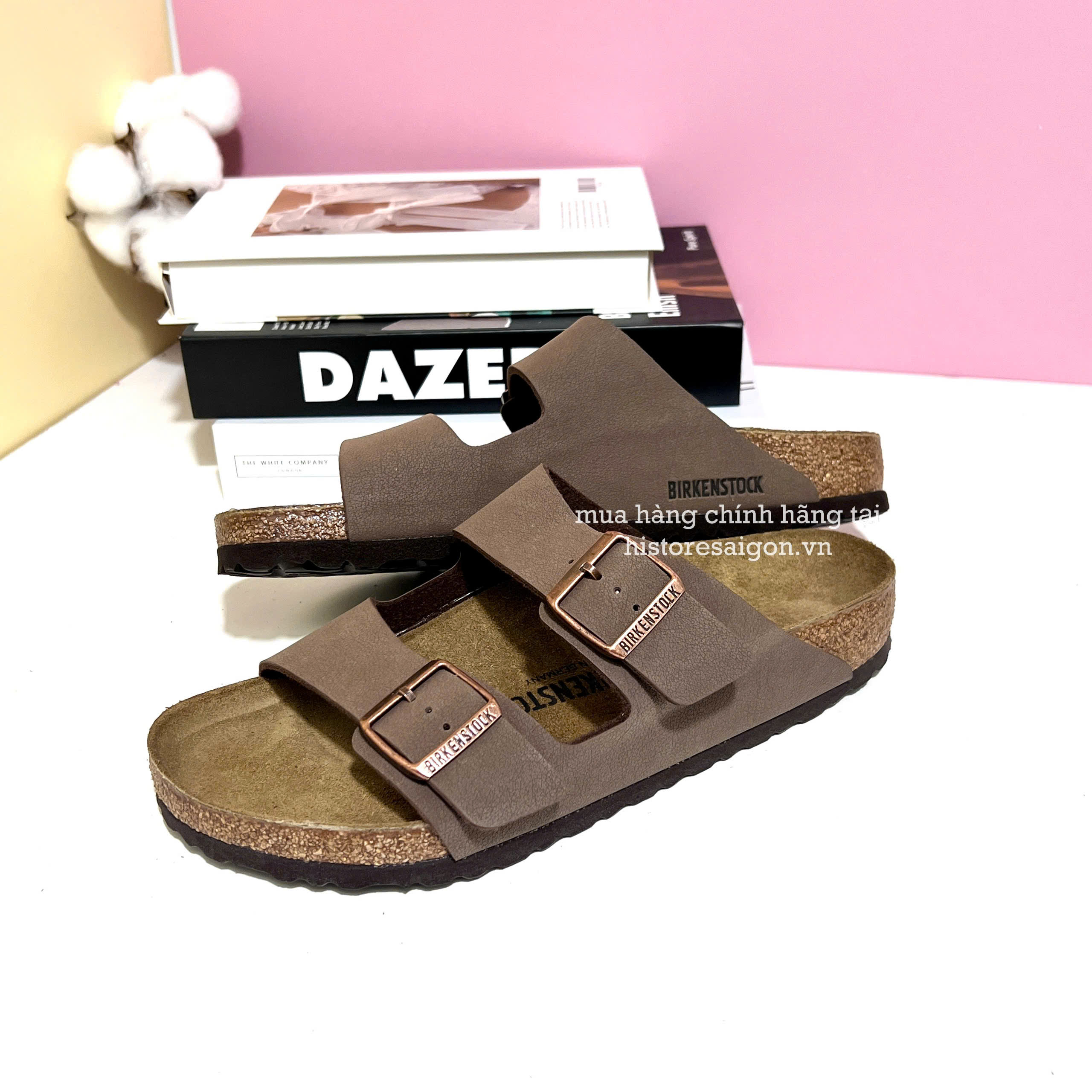 2012 - Dép BirkenStock Arizona Mocha 151181 [HÀNG CHÍNH HÃNG]