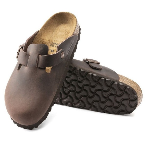 2050 - Dép Birkenstock Boston Habana 860133 Oiled Leather [HÀNG CHÍNH HÃNG]