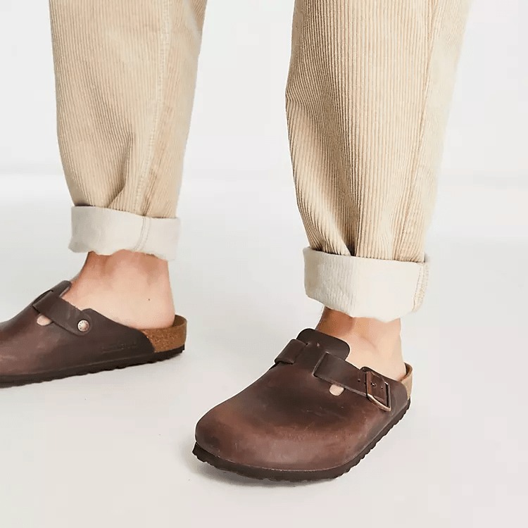 2050 - Dép Birkenstock Boston Habana 860133 Oiled Leather [HÀNG CHÍNH HÃNG]