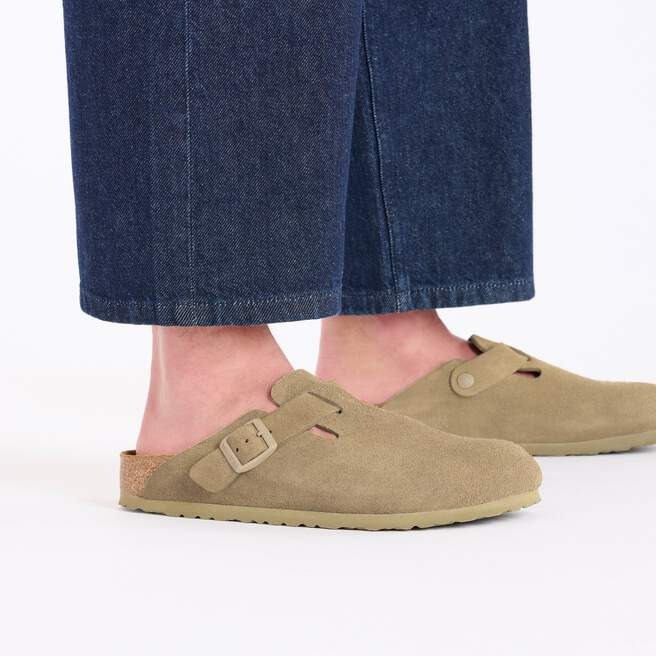 2048 - Dép Birkenstock Boston KhaKi Faded 1025788 [HÀNG CHÍNH HÃNG]