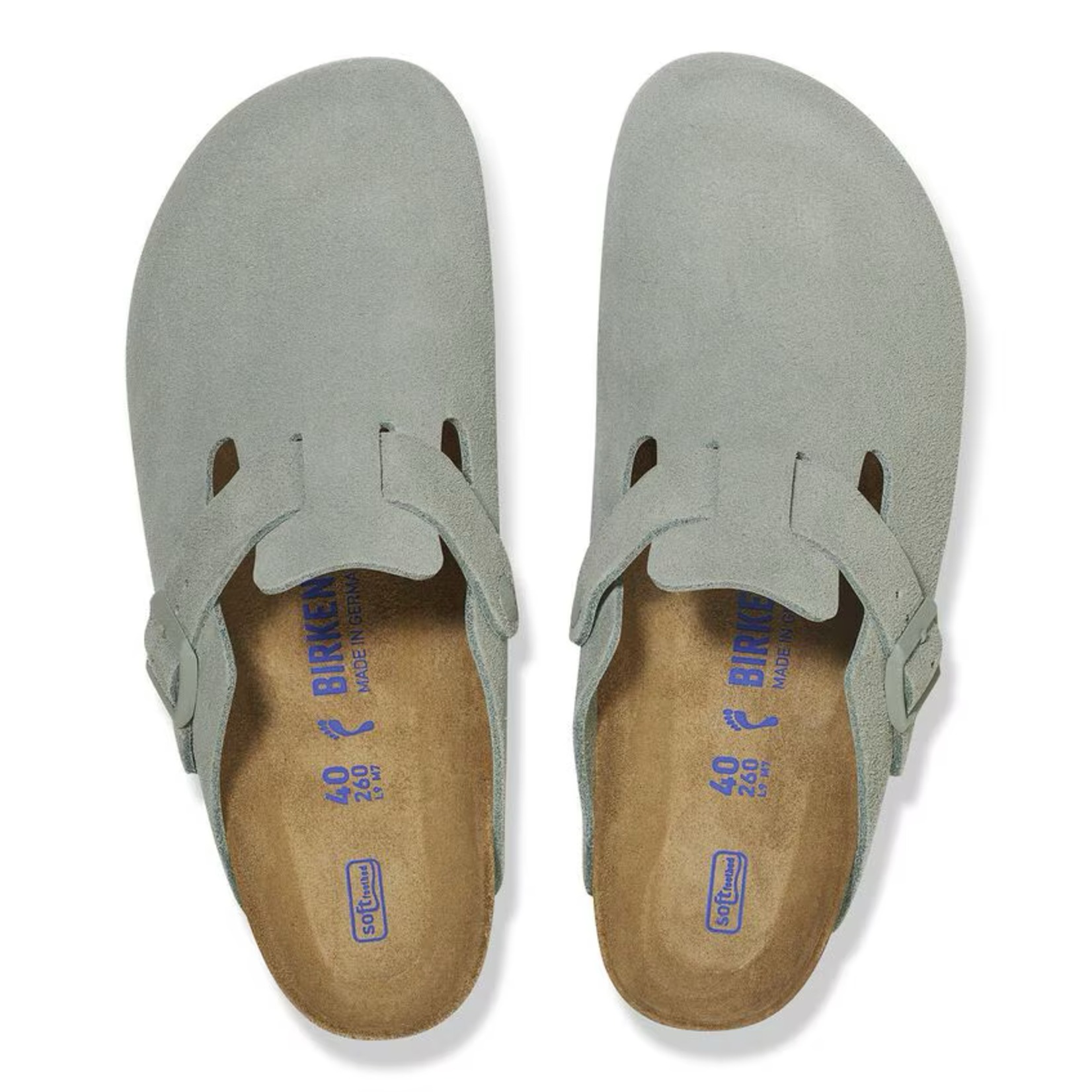 2047 - Dép Birkenstock Boston Pure Sage 1029801 [HÀNG CHÍNH HÃNG]