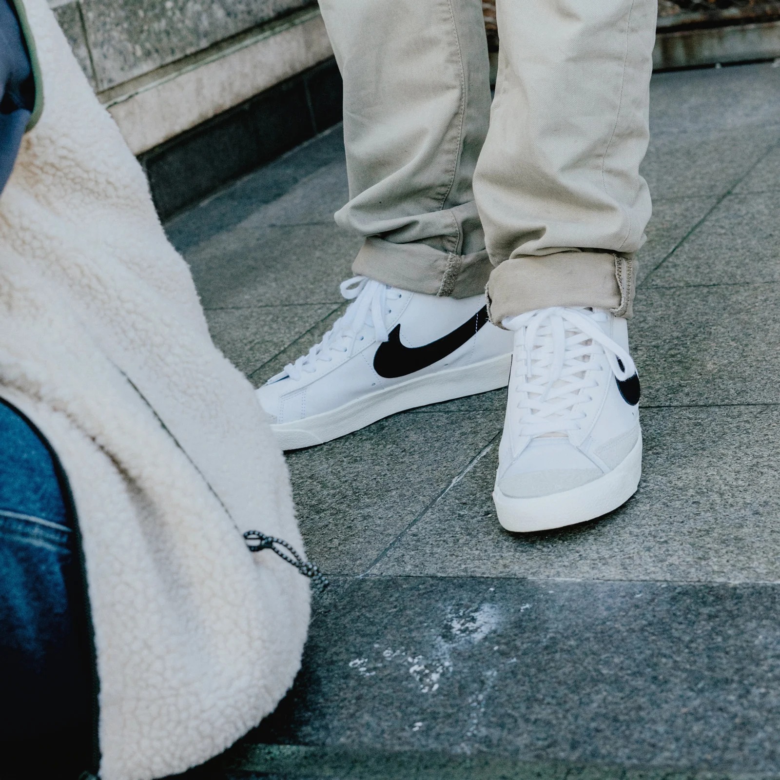 1739 - Giày Nike Blazer Mid ’77 Vintage ‘White Black’ BQ6806-100 [HÀNG CHÍNH HÃNG]