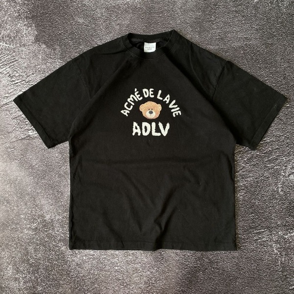 1857 - Áo ADLV Teddy Bear Doll Đen ADLV-21SS-SSADBK-TBD [HÀNG CHÍNH HÃNG]