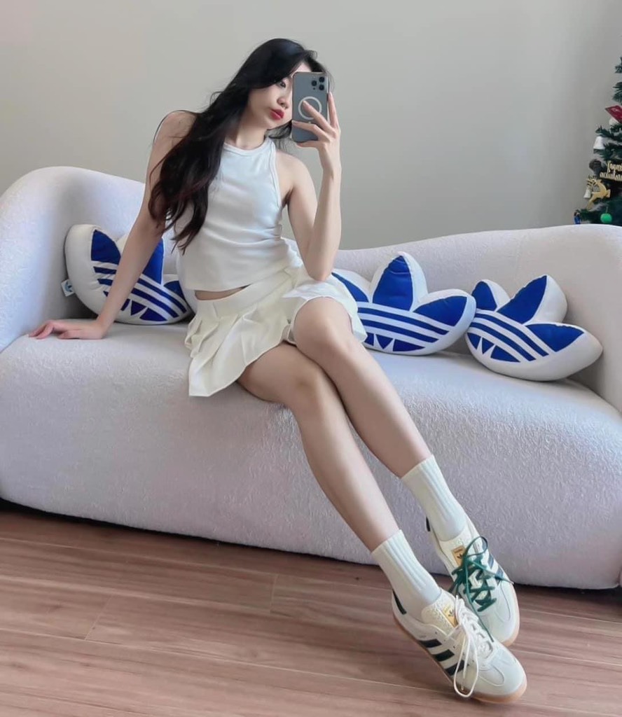 2179 - Giày Adidas Gazelle Indoor ‘'Cream White Collegiate Green'' IH7502 [HÀNG CHÍNH HÃNG]