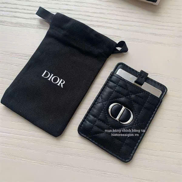 2742 - Card Holder Dior Kèm Gương Gift (Gift Hãng Tặng Khách) [HÀNG CHÍNH HÃNG]