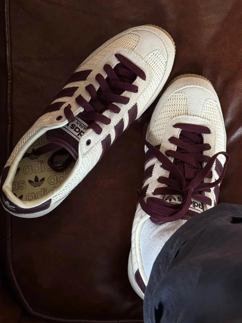 1796 - Giày Adidas Japan ''Cream White Maroon'' JR7161 [HÀNG CHÍNH HÃNG]