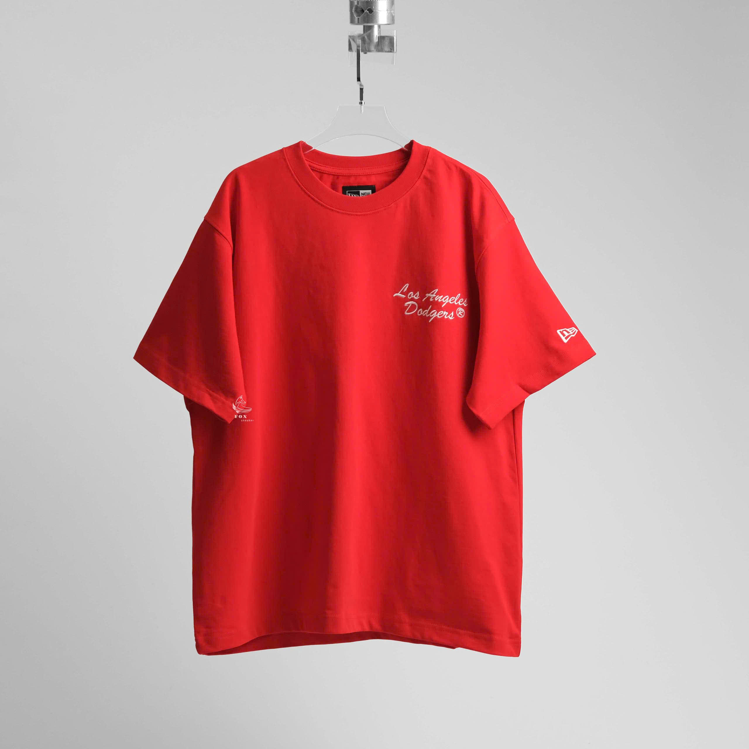 2182 - Áo New Era Los Angeles Dodger Thêu Đỏ [HÀNG CHÍNH HÃNG]