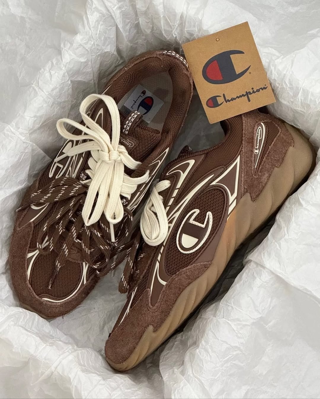 2131 - Giày Champion Rochester Brown U5DFCRW82S1 [HÀNG CHÍNH HÃNG]