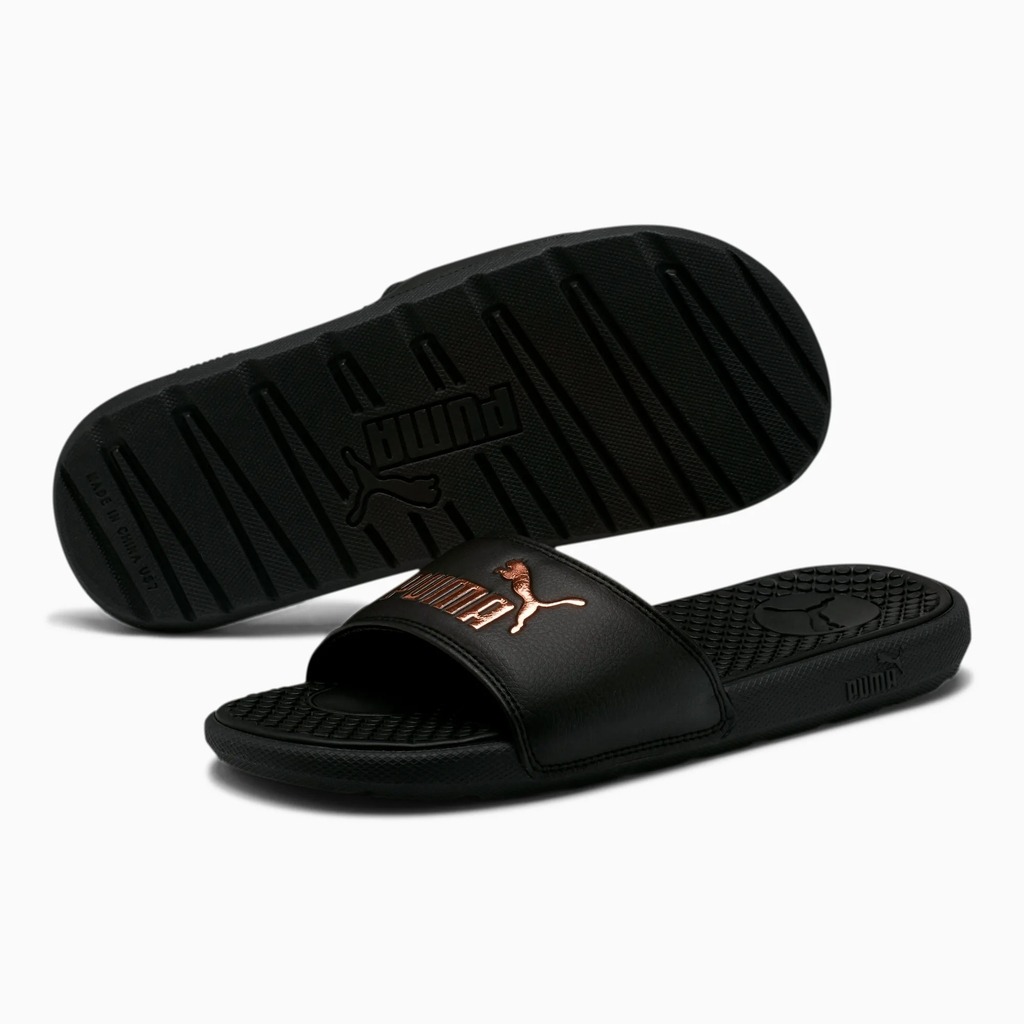803 -  Dép Puma Cool Cat Black Rose Gold - Code 371013-05 [HÀNG CHÍNH HÃNG]