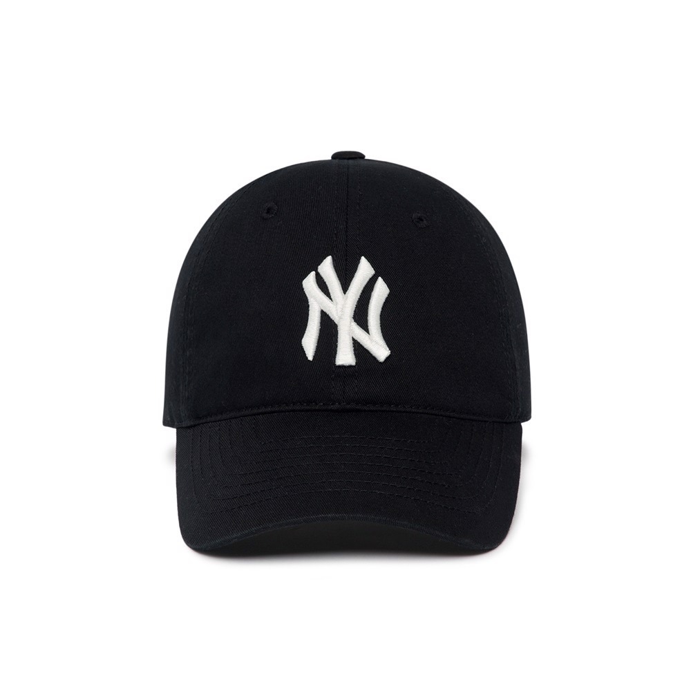 418 -  Nón MLB Unstructured Ball cap - Đen - Ny Trắng To - Code 3ACP6601N 50BKS [HÀNG CHÍNH HÃNG]