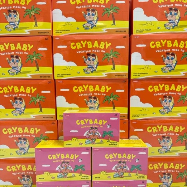 1954 - Crybaby Vacation Mode On POPMART Series Full Set 6 Box [HÀNG CHÍNH HÃNG]