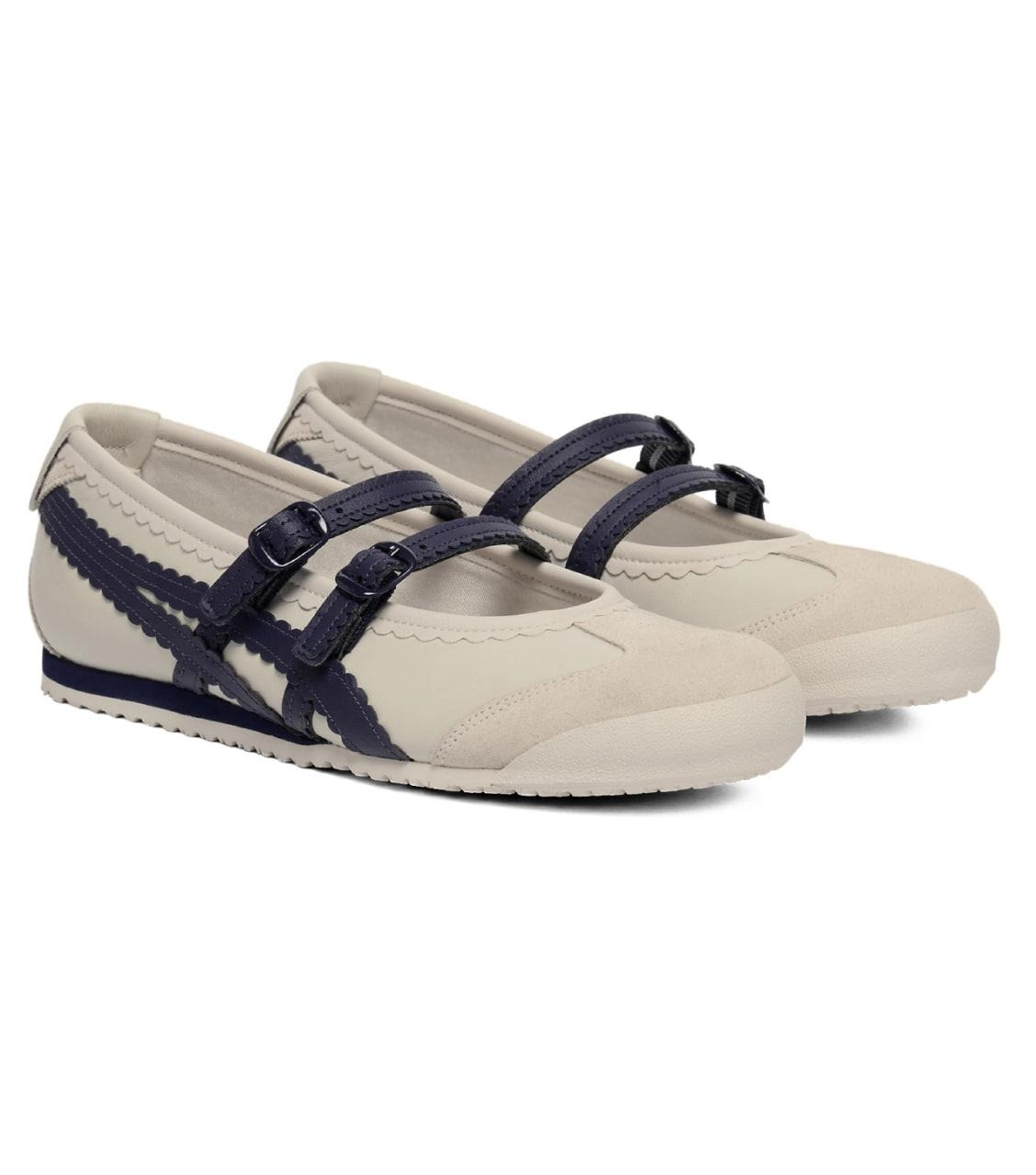 2588 - Giày Onitsuka Tiger Mexico 66 TGRS Birch Peacoat 1182A678-200 [HÀNG CHÍNH HÃNG]