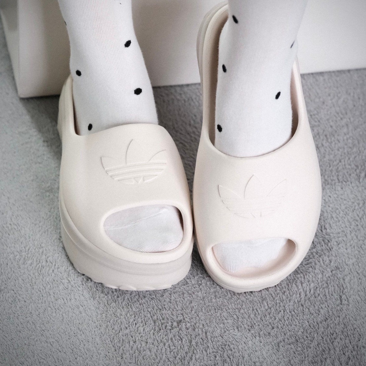 1895 - Dép Adidas Adifom Stan Smith 'Wonder White Alumina' JR6297 [HÀNG CHÍNH HÃNG]