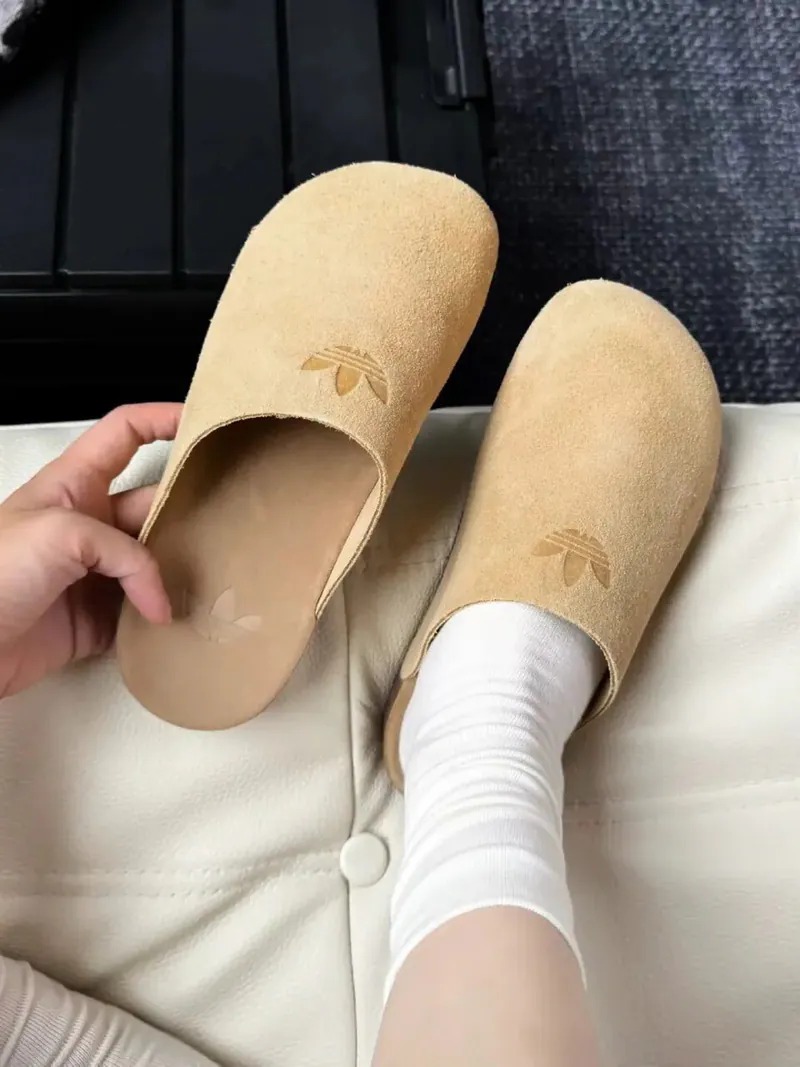 1875 - Dép Adidas Adimule Golden Beige JR3587 [HÀNG CHÍNH HÃNG]