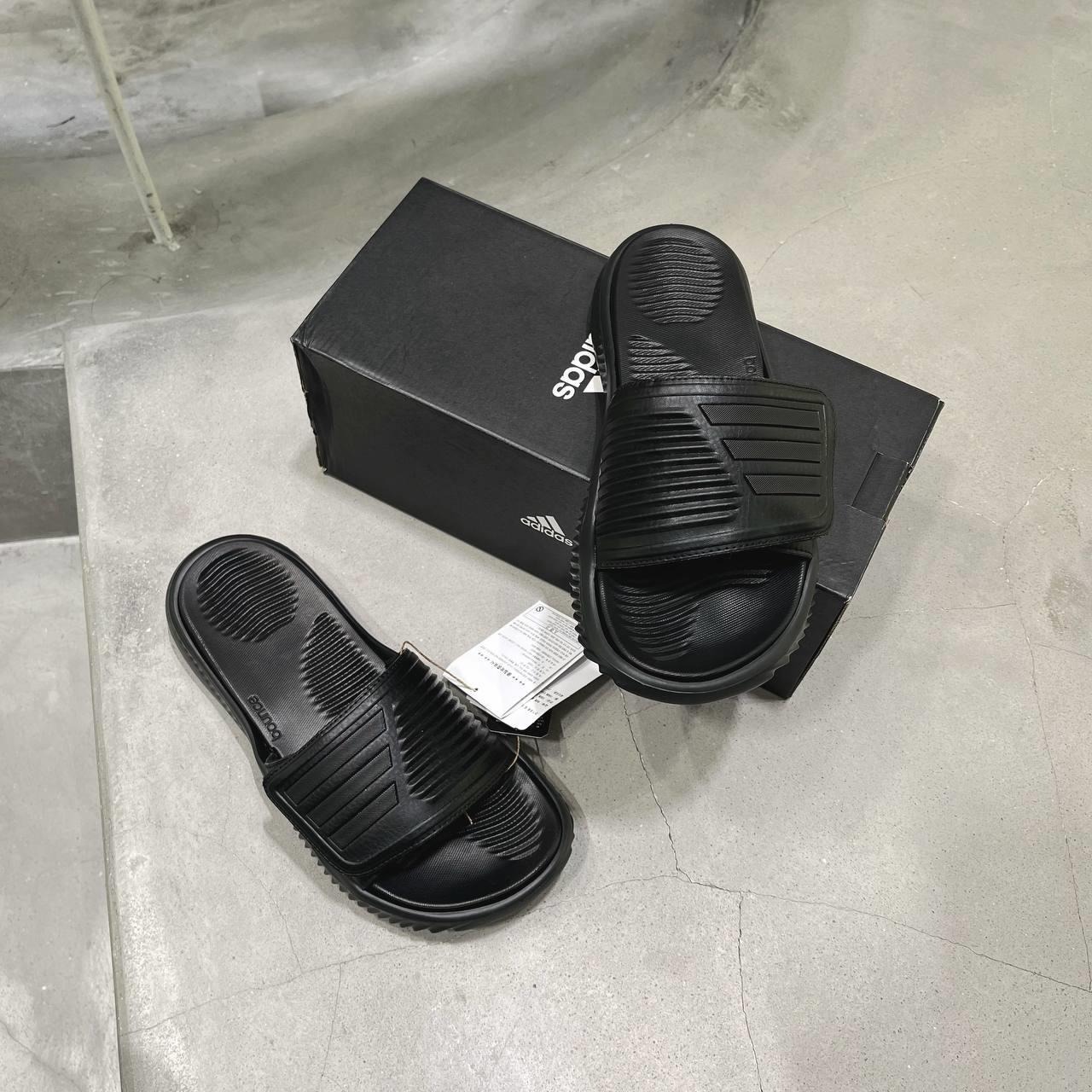 758 -  Dép Adidas Alphabounce Triple Black 2.0 - Code GY9416 [HÀNG CHÍNH HÃNG]