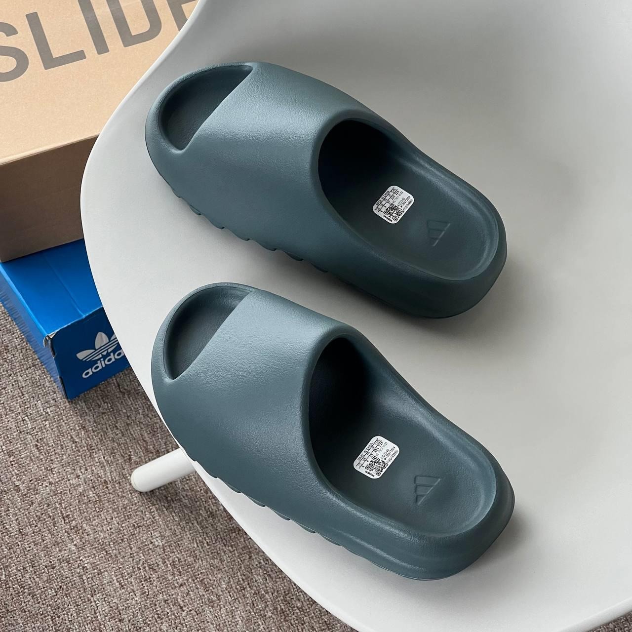1903 -  Dép Adidas Yeezy Slide Marine ID2349 [HÀNG CHÍNH HÃNG]