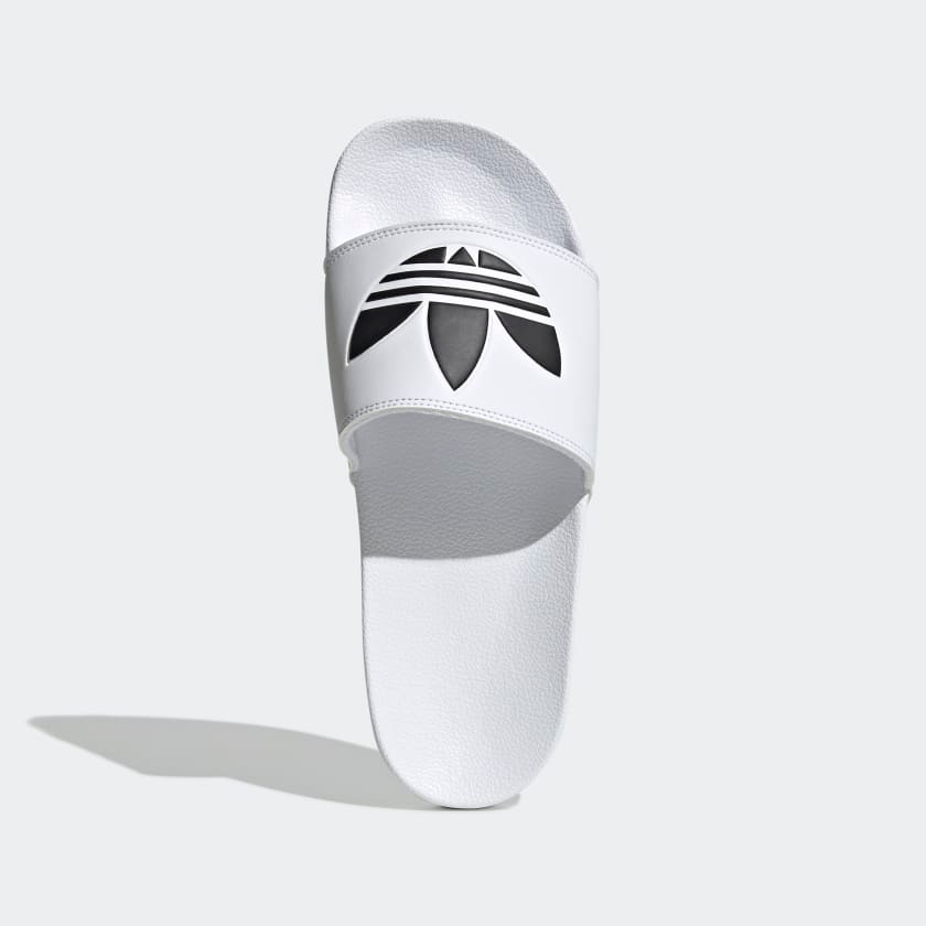 010 -  Dép Adidas Adilette Lite - Trắng - Logo đen [HÀNG CHÍNH HÃNG]