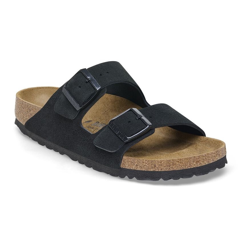 2159 - Dép BirkenStock Arizona Black 1027164 Suede Leather [HÀNG CHÍNH HÃNG]