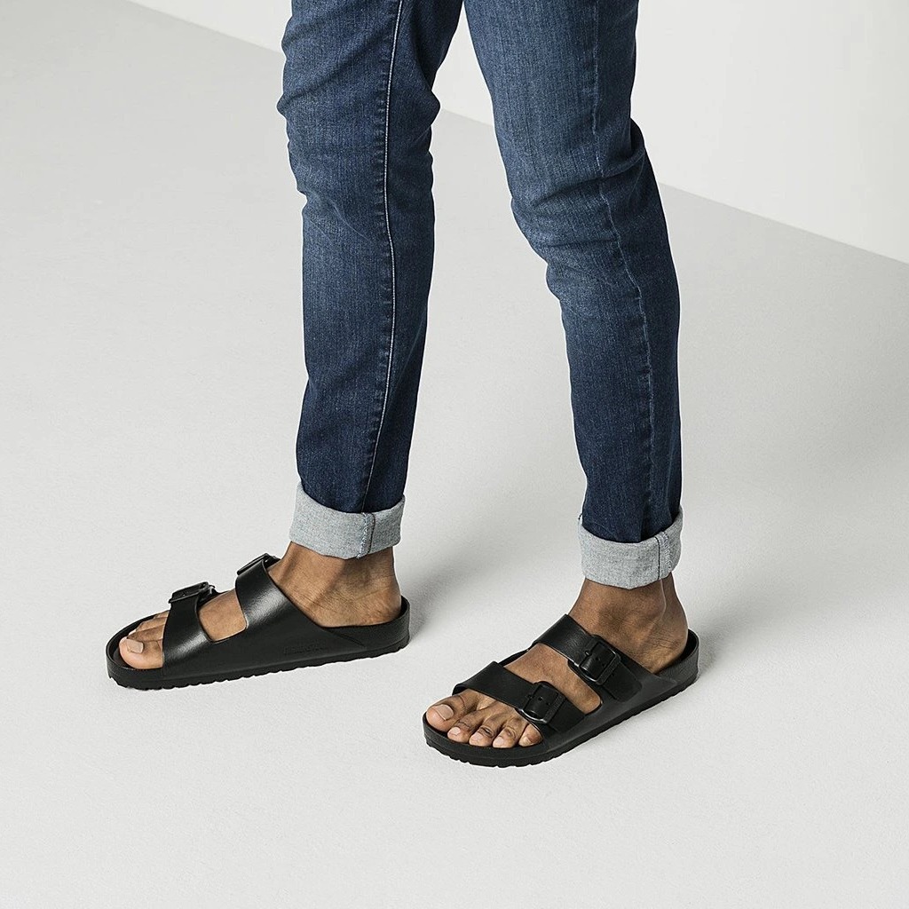 1943 - Dép Birkenstock Arizona Eva Black Sandals 129423 [HÀNG CHÍNH HÃNG]