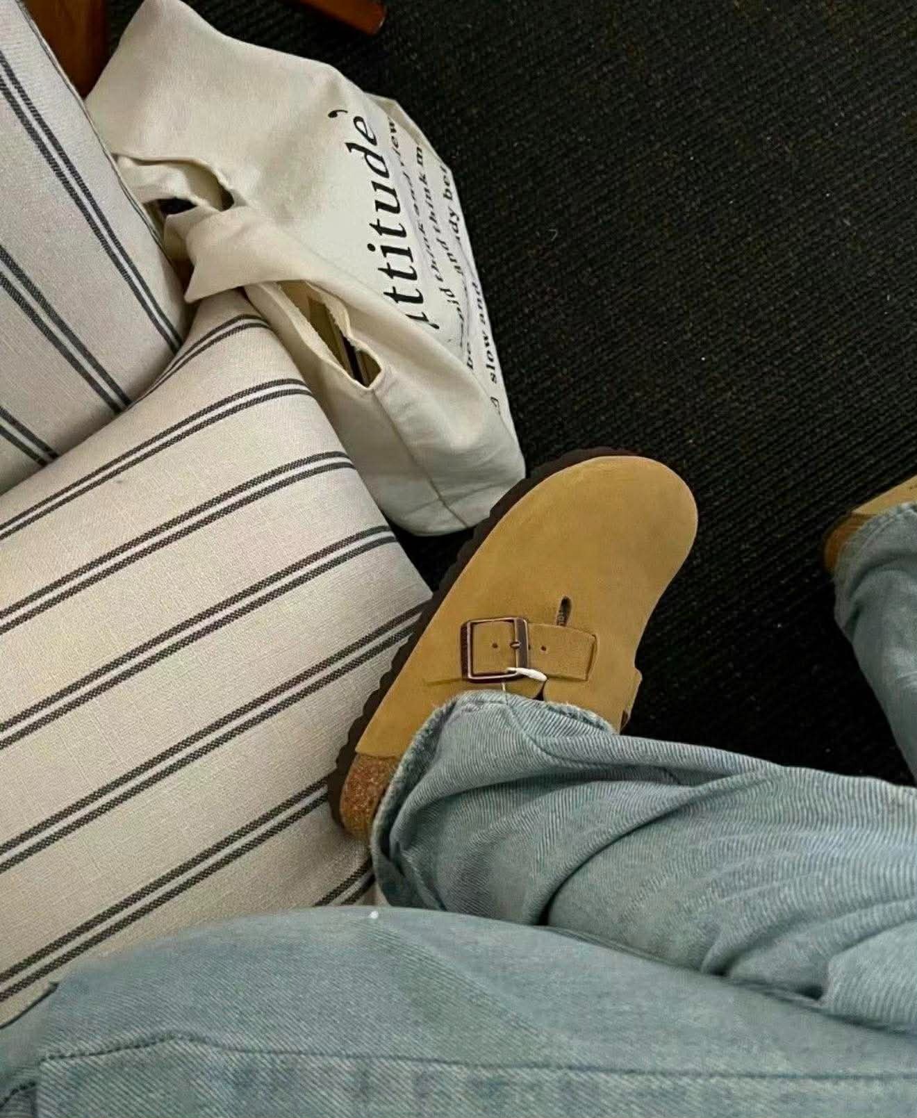 2157 - Dép Birkenstock Boston Latte Cream 1026181 [HÀNG CHÍNH HÃNG]